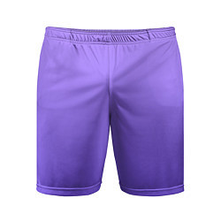Мужские спортивные шорты Красивый фиолетовый светлый градиент
