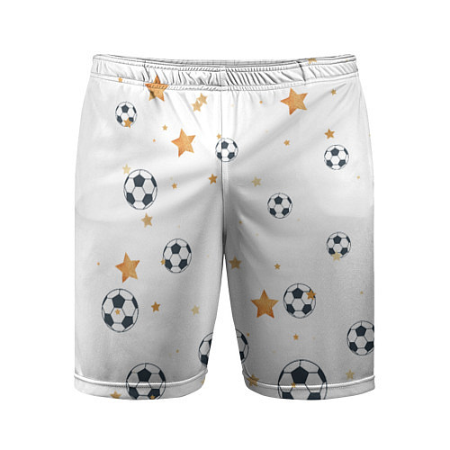 Мужские спортивные шорты Футбол это круто / 3D-принт – фото 1
