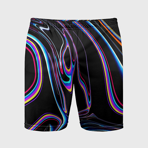 Мужские спортивные шорты Vanguard pattern Neon / 3D-принт – фото 1