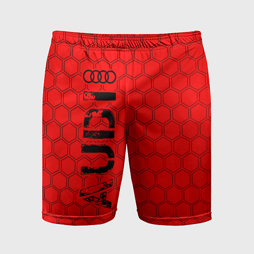 Мужские спортивные шорты AUDI Audi Графика 7 / 3D-принт – фото 1