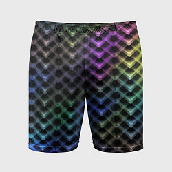 Мужские спортивные шорты Color vanguard pattern 2025 Neon