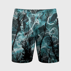 Мужские спортивные шорты Темный лес Дополнение Коллекция Get inspired! F-r-