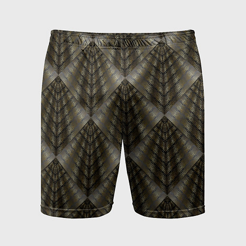 Мужские спортивные шорты Объемные 3D объекты / 3D-принт – фото 1
