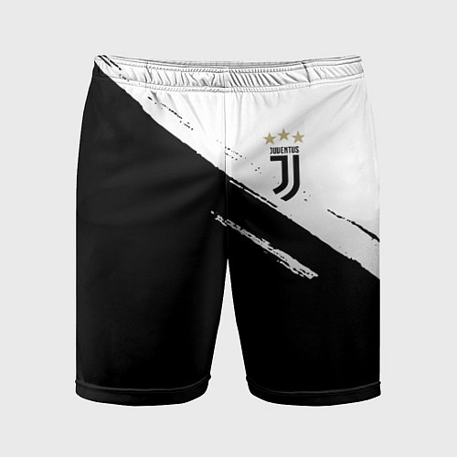 Мужские спортивные шорты Juventus маленькое лого / 3D-принт – фото 1