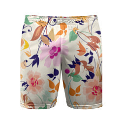 Мужские спортивные шорты Summer floral pattern