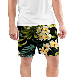 Шорты спортивные мужские Vanguard floral composition Summer, цвет: 3D-принт — фото 2