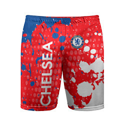 Шорты спортивные мужские Chelsea Краска, цвет: 3D-принт