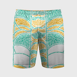 Мужские спортивные шорты Абстракция плетение