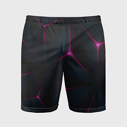 Шорты спортивные мужские Розовое созвездие, цвет: 3D-принт