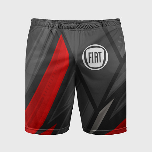 Мужские спортивные шорты Fiat sports racing / 3D-принт – фото 1