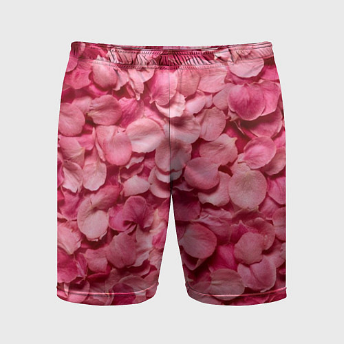 Мужские спортивные шорты Лепестки прекрасных роз / 3D-принт – фото 1
