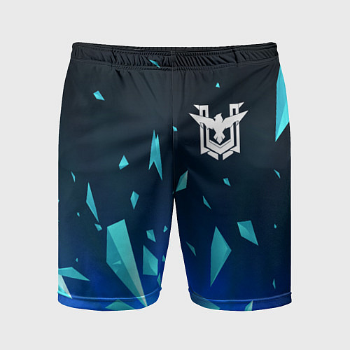 Мужские спортивные шорты Free Fire взрыв частиц / 3D-принт – фото 1