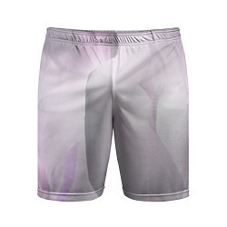 Мужские спортивные шорты Розовый абстрактный бархат