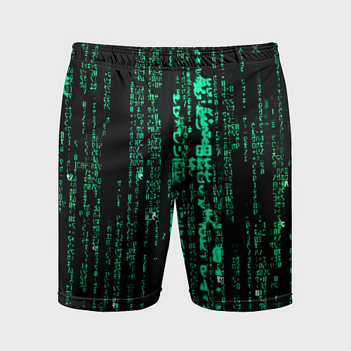 Мужские спортивные шорты Программное кодирование / 3D-принт – фото 1