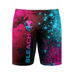Мужские спортивные шорты Bleach - neon gradient: по-вертикали