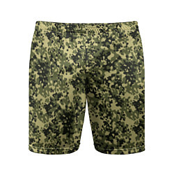 Мужские спортивные шорты Камуфляж Flecktarn Jeitai