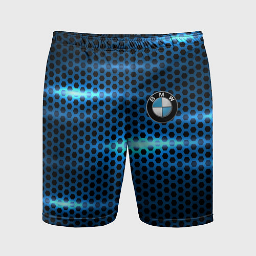 Мужские спортивные шорты BMW texture / 3D-принт – фото 1