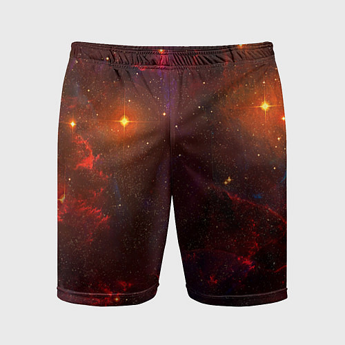Мужские спортивные шорты Звездная бескрайняя вселенная / 3D-принт – фото 1