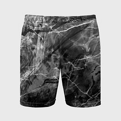 Шорты спортивные мужские Текстура - Crack, цвет: 3D-принт
