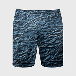 Мужские спортивные шорты Текстура мятой цветной бумаги