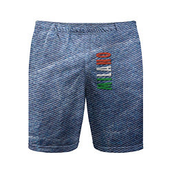 Шорты спортивные мужские Milano - Italy - Jeans - Fashion, цвет: 3D-принт