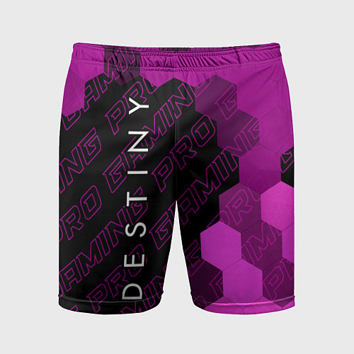 Мужские спортивные шорты Destiny pro gaming: по-вертикали / 3D-принт – фото 1