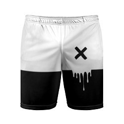 Мужские спортивные шорты Черно-белый X