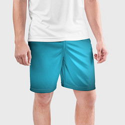 Шорты спортивные мужские Небесный градиент, цвет: 3D-принт — фото 2