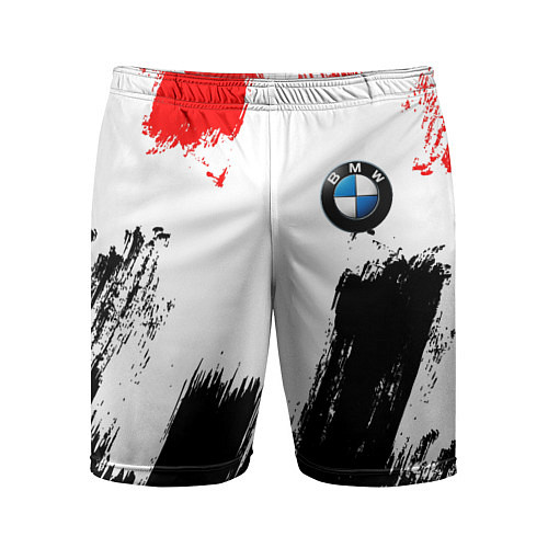 Мужские спортивные шорты BMW art / 3D-принт – фото 1