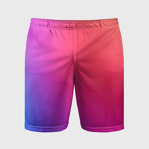 Мужские спортивные шорты Цветной градиент / 3D-принт – фото 1