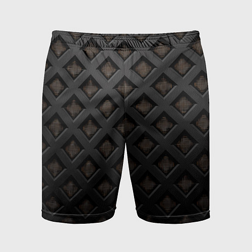 Мужские спортивные шорты Геометрический узор / 3D-принт – фото 1