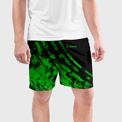 Шорты спортивные мужские Toyota sign, цвет: 3D-принт — фото 2