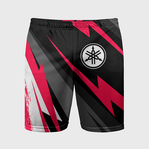 Мужские спортивные шорты Yamaha fast lines / 3D-принт – фото 1