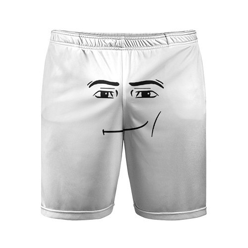 Мужские спортивные шорты Одежда Man Face Roblox / 3D-принт – фото 1