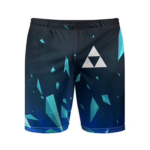 Мужские спортивные шорты Zelda взрыв частиц / 3D-принт – фото 1