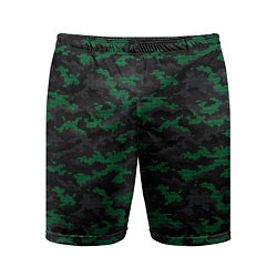 Мужские спортивные шорты Точечный камуфляжный узор Spot camouflage pattern