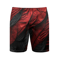 Мужские спортивные шорты Red black texture