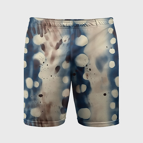 Мужские спортивные шорты Тай дай паттерн / 3D-принт – фото 1