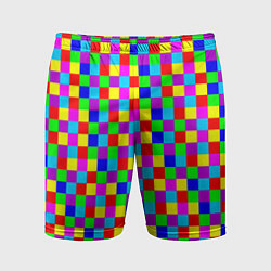 Мужские спортивные шорты Разноцветные плитки