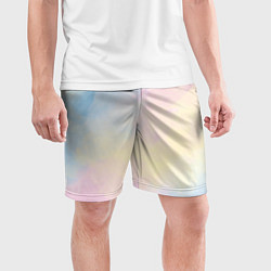 Шорты спортивные мужские Tie dye из сериала убийства в одном здании, цвет: 3D-принт — фото 2