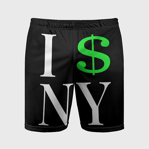 Мужские спортивные шорты I steal NY - Payday 3 / 3D-принт – фото 1