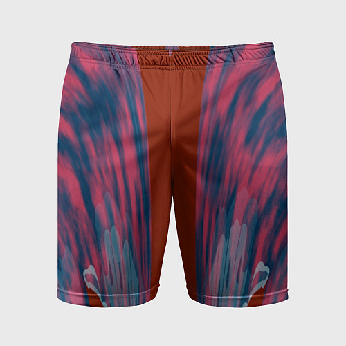 Мужские спортивные шорты Глиняные облака / 3D-принт – фото 1