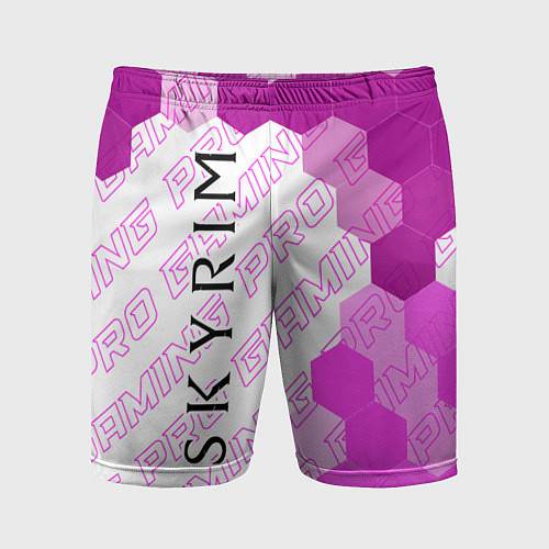 Мужские спортивные шорты Skyrim pro gaming по-вертикали / 3D-принт – фото 1