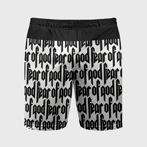 Мужские спортивные шорты Fear of God / 3D-принт – фото 1