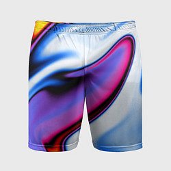 Мужские спортивные шорты Яркая цветная волна