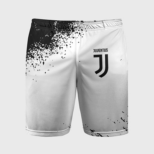 Мужские спортивные шорты Juventus sport color black / 3D-принт – фото 1