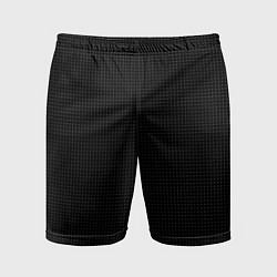 Мужские спортивные шорты Чёрный в мелкую точку