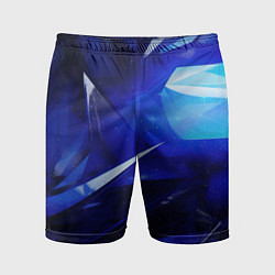 Мужские спортивные шорты Black and blue abstract background sport style