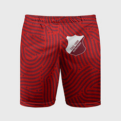 Шорты спортивные мужские Hoffenheim отпечатки, цвет: 3D-принт