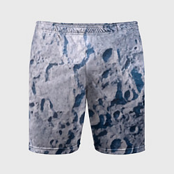 Мужские спортивные шорты Кратеры на Луне - star dust